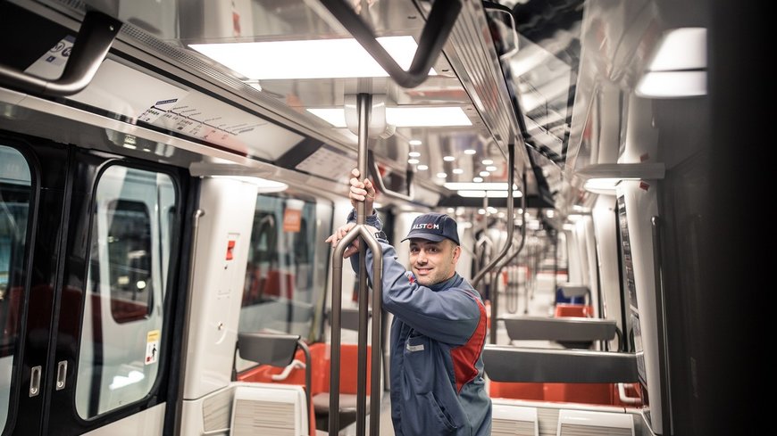 Alstom's MP14 metro enters commercial service in Paris